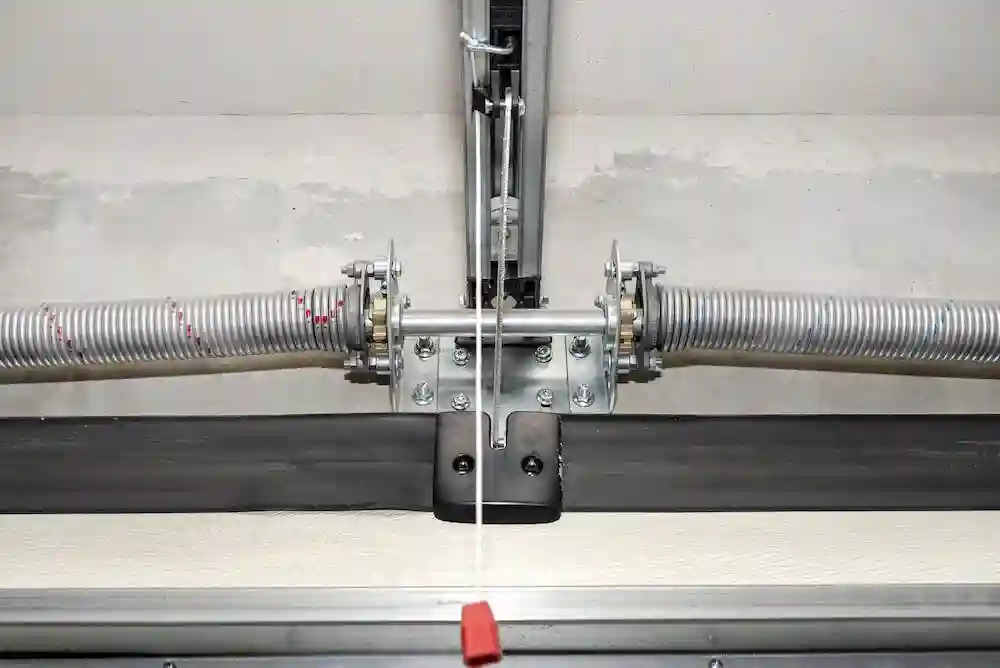 professional spring repair restores proper door balance 